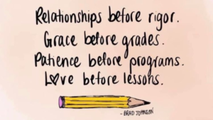 Prioritizing Relationships in Education